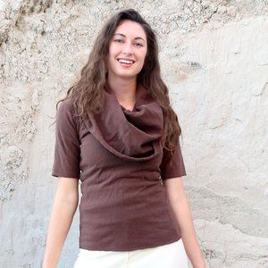 Gaia Conceptions SUPER COWL SIMPLICITY SHIRT